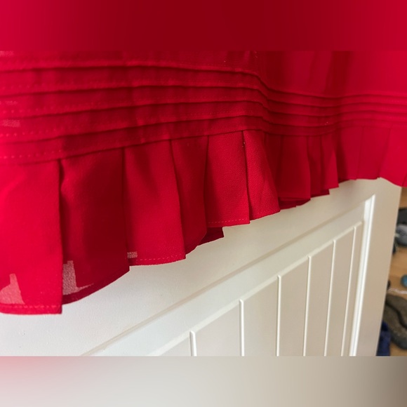 Danny & Nicole dress set featuring a jacket and a dress with a pleated hem- 12 - Picture 8 of 11